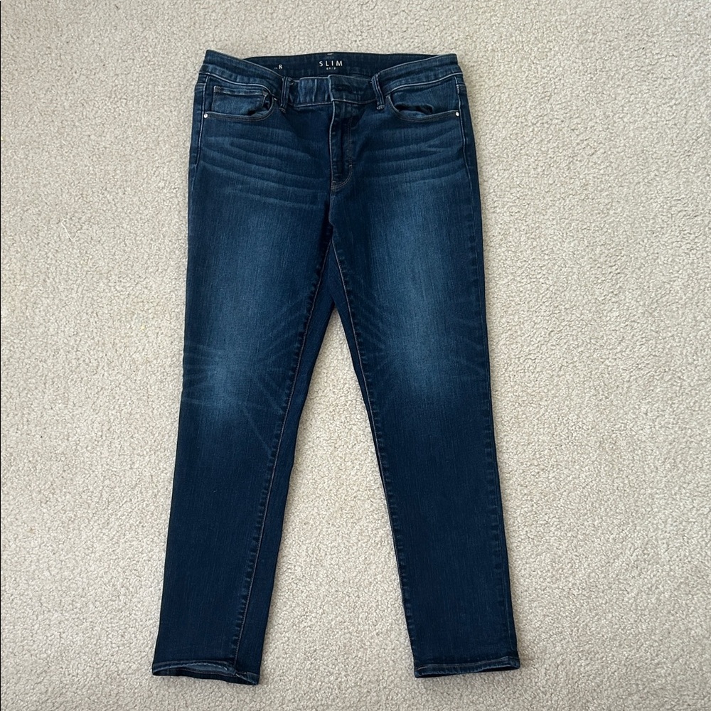White House black market Slim Fit Dark Blue Women’s Jeans